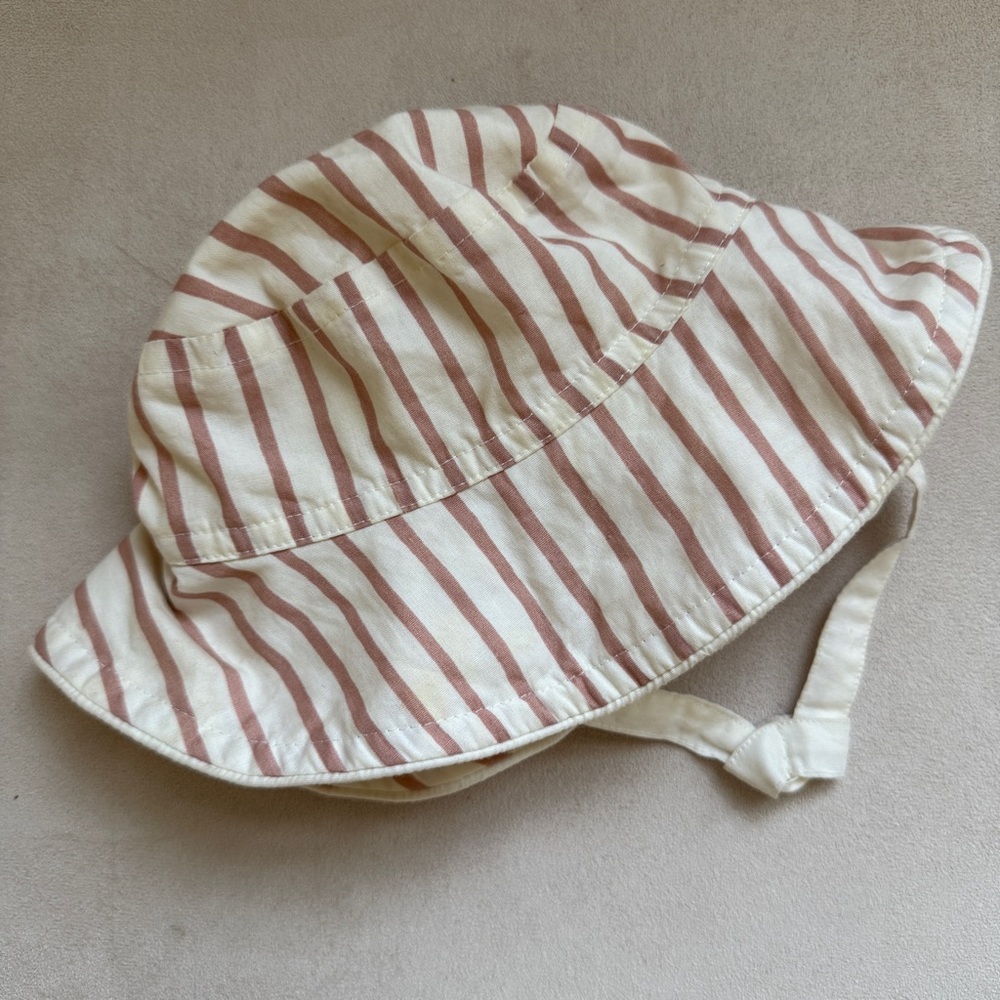 Pehr pink striped bucket hat - Picture 2 of 5